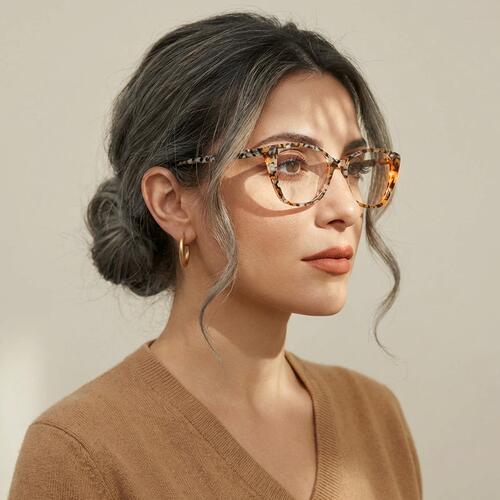 Peggy Multicolor Cat Eye Glasses
