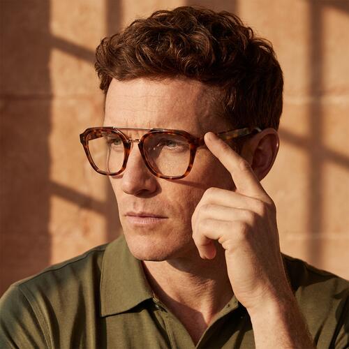 Remix Tortoise Aviator Glasses