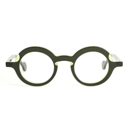 Maxwell Green Round Glasses