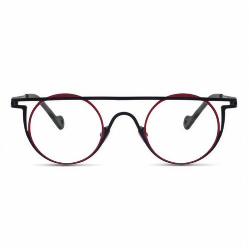 Fraser Lila Runde Brille