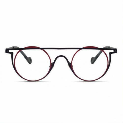 Fraser Lila Runde Brille