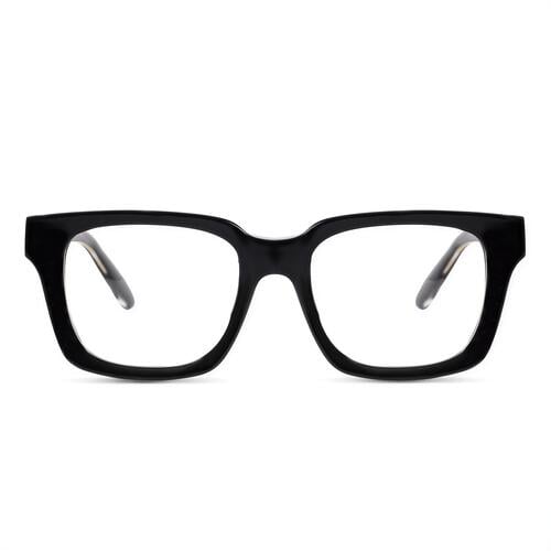 Adam Schwarze Quadratische Brille