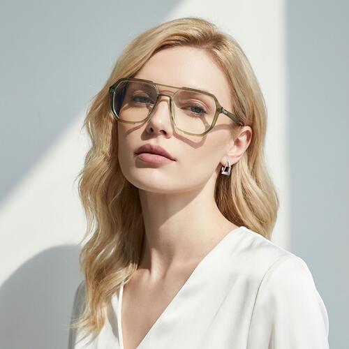 Carter Grüne Pilot Brille