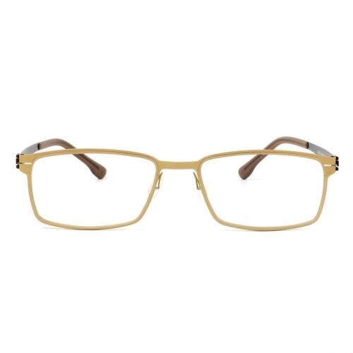Isabel Goldene Rechteckige Brille
