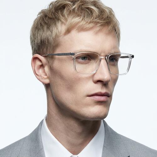 Lytton Clear Rectangle Glasses