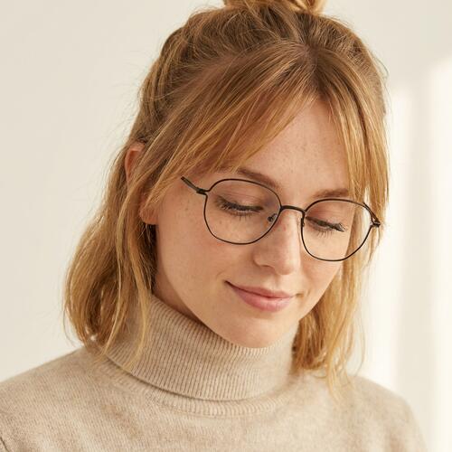 Anders Schwarze Quadratische Brille