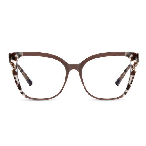 Steeln Braune Cat Eye Brille