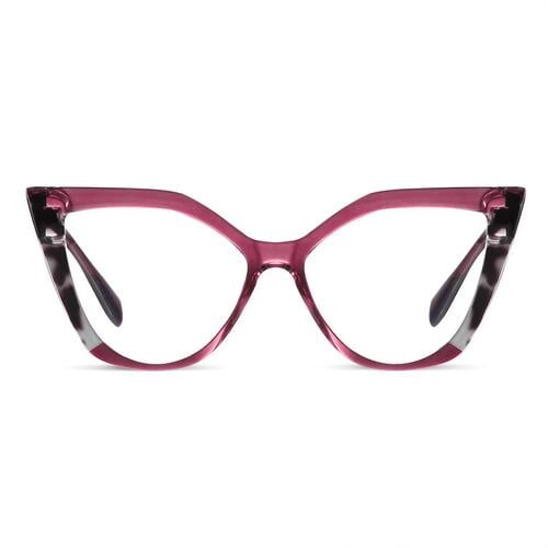 Faulkn Lila Cat Eye Brille