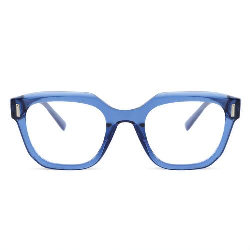 Rob Blaue Quadratische Brille