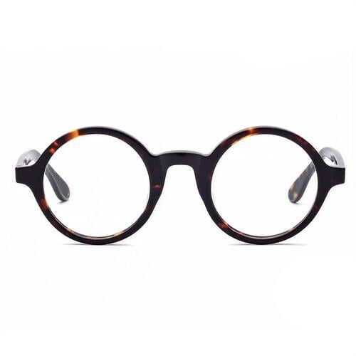 Amadeo Tortoise Round Glasses