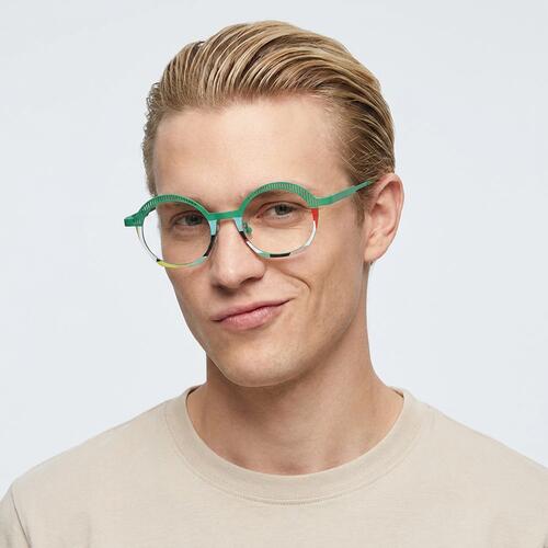 Archer Grüne Runde Brille