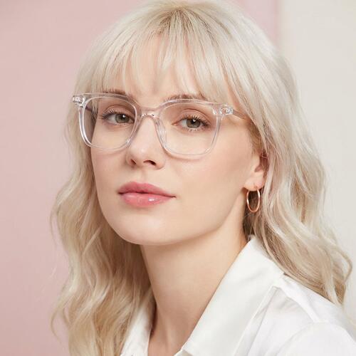Edmun Clear Square Glasses
