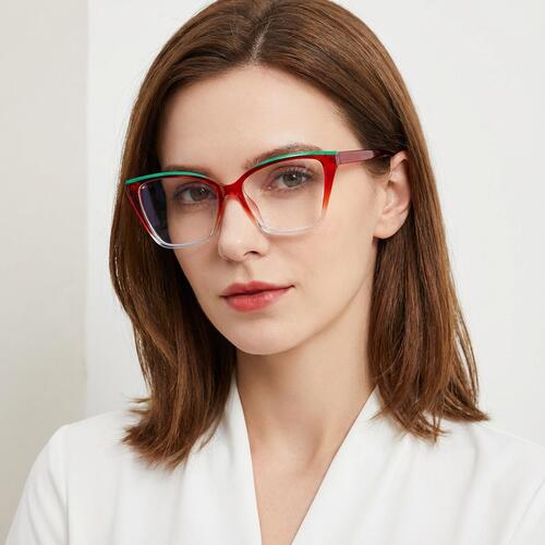 Gill Red Cat Eye Glasses