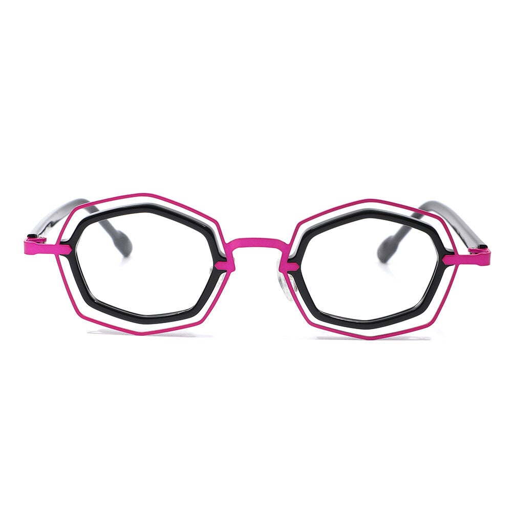 Rone Schwarze Geometrische Brille