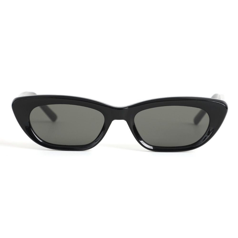 Simpson Schwarze Rechteckige Sonnenbrille