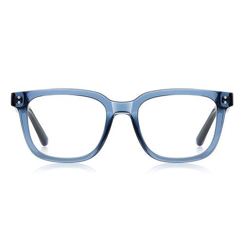 Mill Blue Square Glasses