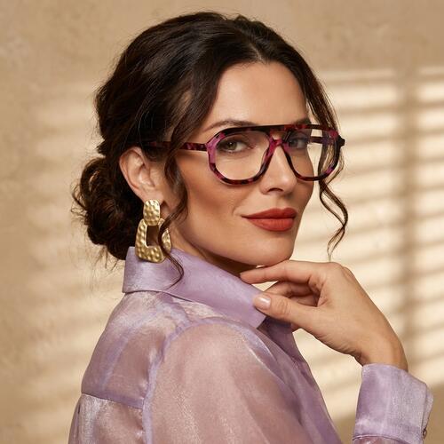 Tours Multicolor Aviator Glasses