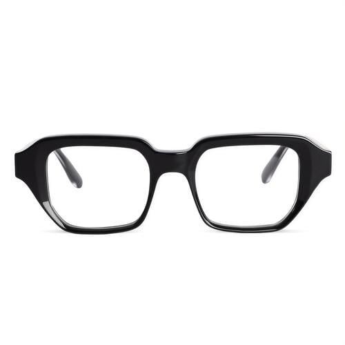 Eudor Black Square Glasses