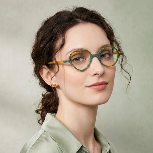 Jeremy Gafas Redondas Verdes