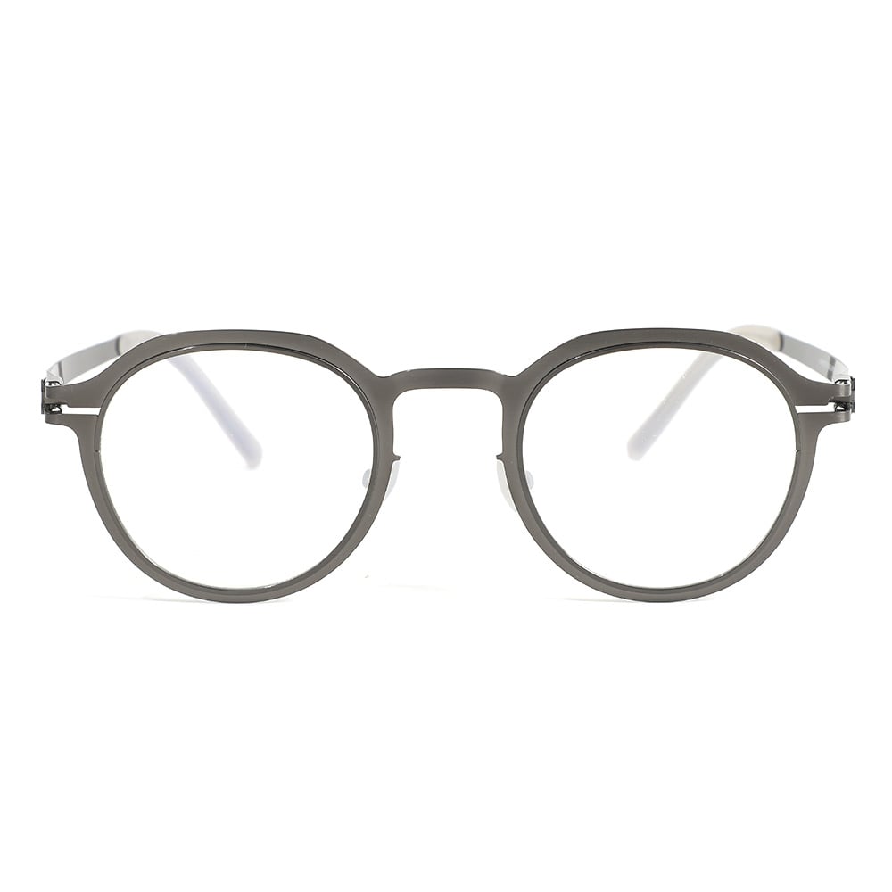 Reed Gray Round Glasses