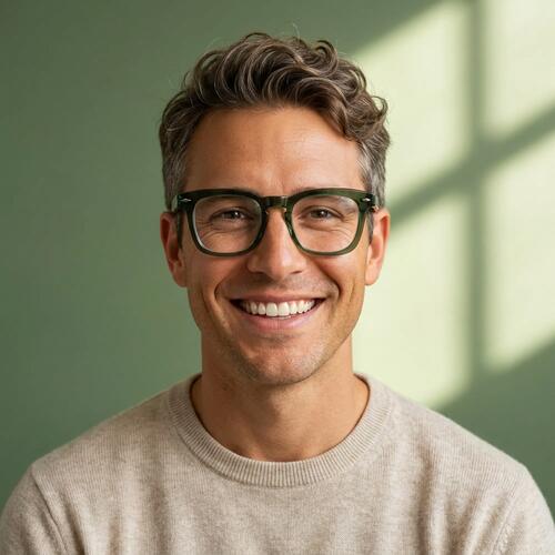 Ellie Gafas Cuadradas Verdes