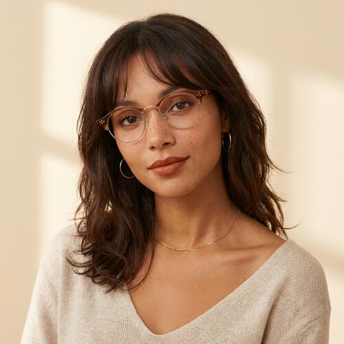 Roxanne Brown Browline Glasses