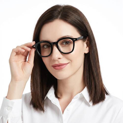 Roy Gafas Cuadradas Negras