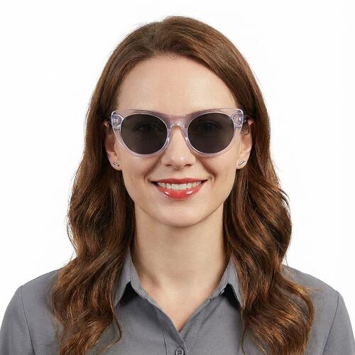 Lunettes de Soleil Marsa Cat Eye Transparent