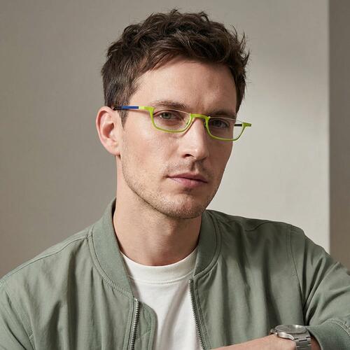 Horatio Green Rectangle Glasses