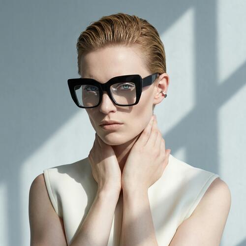 Hamilt Gafas Cat Eye Negras