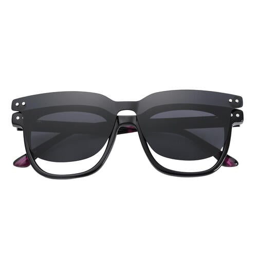 Sophia Schwarze Quadratische Brille