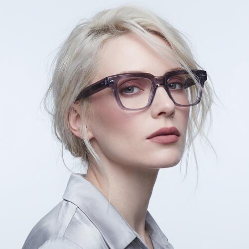 Matthew Gafas Cuadradas Grises
