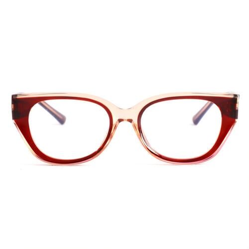 Daisy Red Cat Eye Glasses