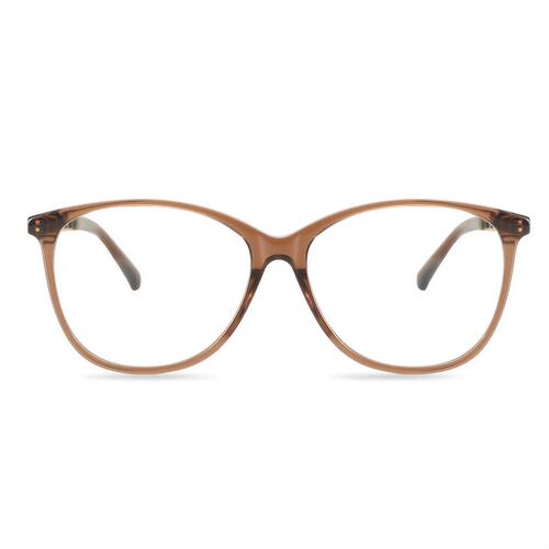 Annie Braune Quadratische Brille