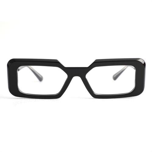 Channing Schwarze Rechteckige Brille