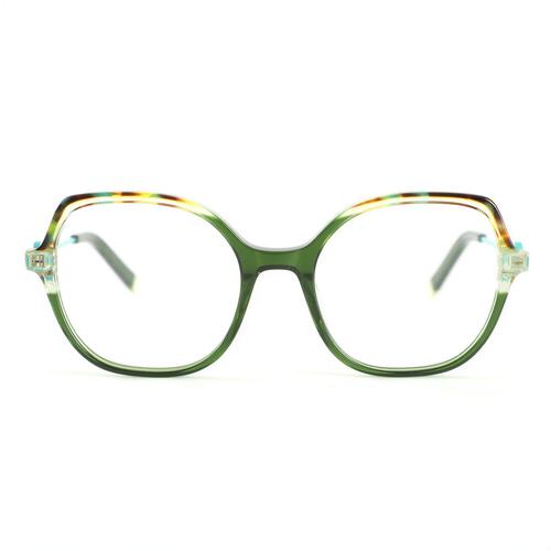 Gibbon Grüne Quadratische Brille