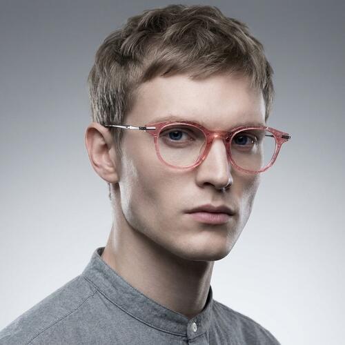 Florence Pink Square Glasses