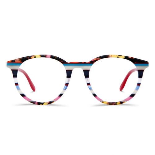 Jolie Multicolor Round Glasses