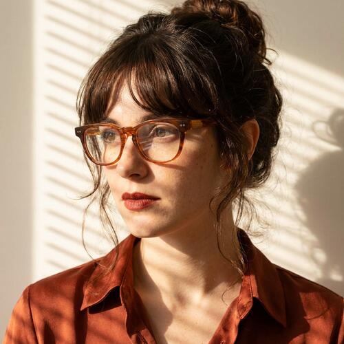 Hardy Brown Square Glasses