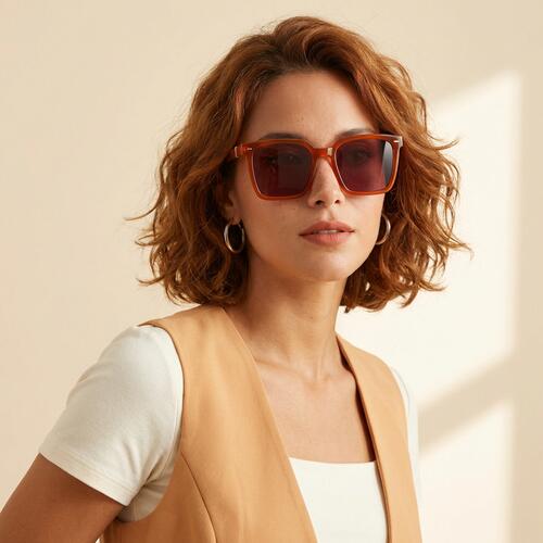 Roderick Braune Quadratische Sonnenbrille