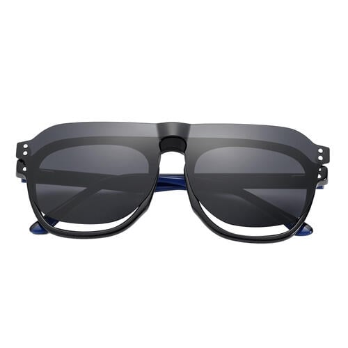 Olivia Black Square Glasses