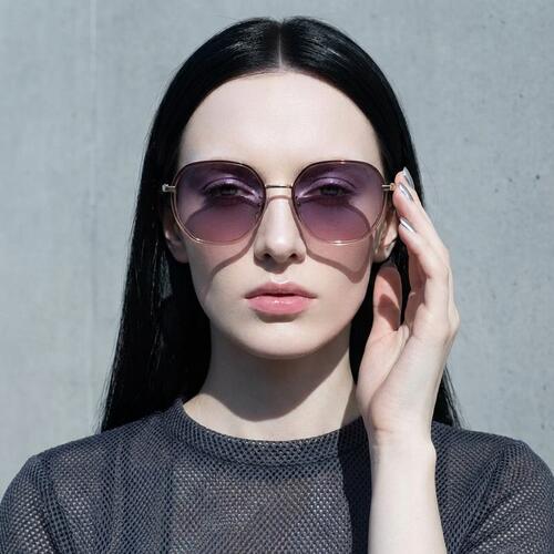 Joshua Gafas de sol Redondas Marrones