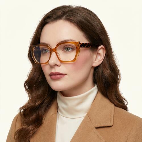 Sophy Brown Square Glasses