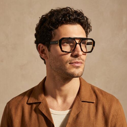Jonathan Lunettes Aviateur Écaille