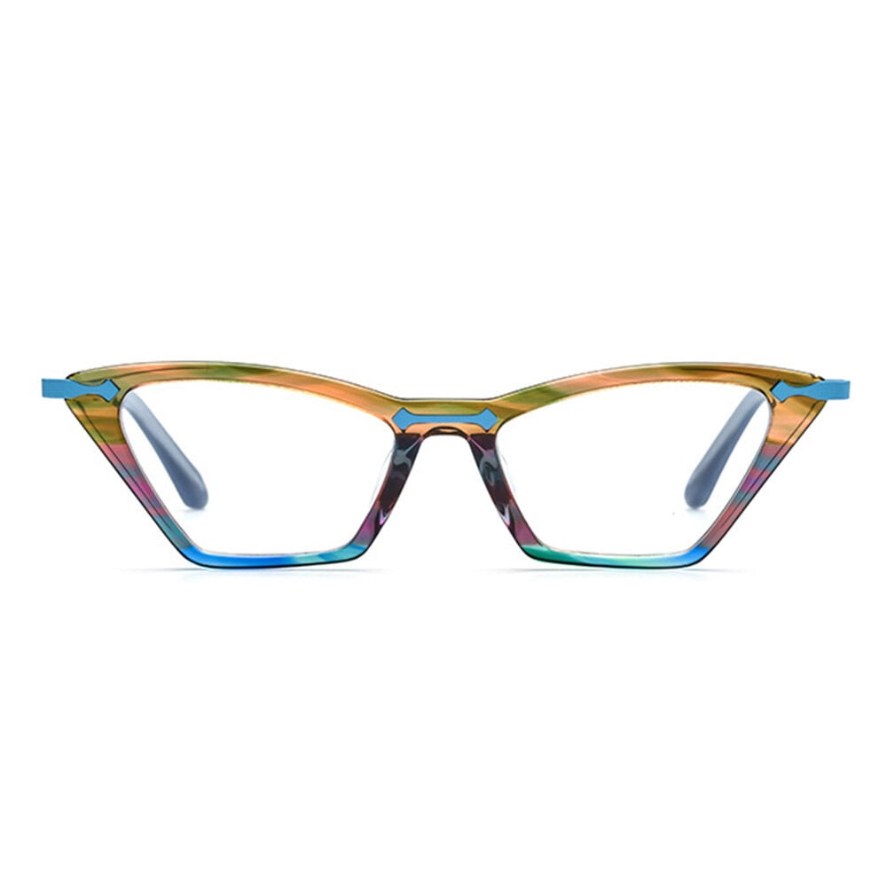 Joseph Brown Cat Eye Glasses