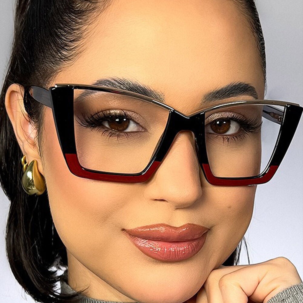 Johnson Black Cat Eye Glasses