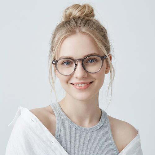 Catharine Gray Round Glasses