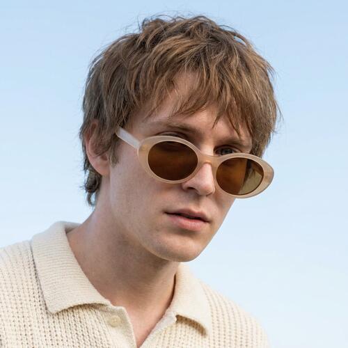 Price Lunettes de soleil Ovales Marron