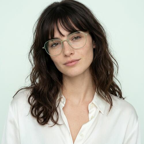Anders Green Square Glasses
