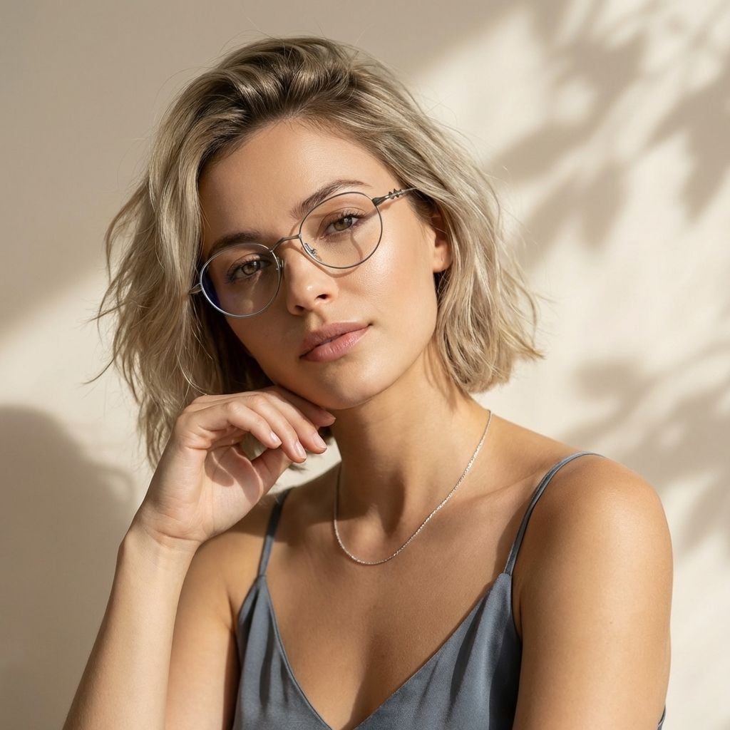 Rory Gray Oval Glasses